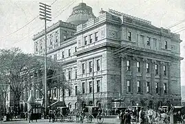 En 1895, peu après les travaux d’agrandissement