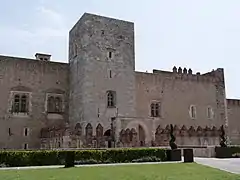 Palais des rois de Majorque à Perpignan.