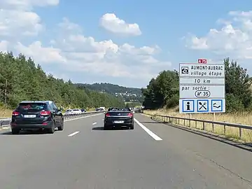 D45 Village étape à 20&nbsp;km environ