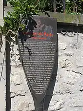 Panneau Histoire de Paris La folie Sandrin.