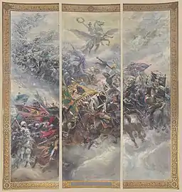 Vers la Gloire, triptyque, Panthéon de Paris.