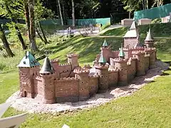 Château d'Épinal au Moyen Âge.