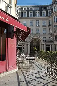 Entrée du no&nbsp;37 : résidence "Concordia".