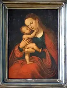 La Mariahilf de Passau, copie réalisée par Pius en 1620.