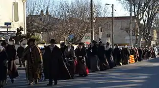 Suivent Bergers et Provençales