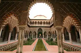 L'Alcazar de Séville (Espagne) où ont été filmées les scènes dorniennes.