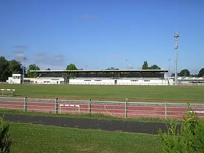 Le stade André-Lavie proche de l'université, à Pau.