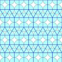 Pavage triangulaire allongé.