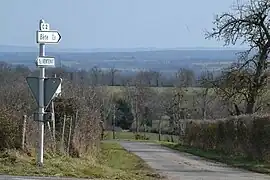 Panorama sur le bassin depuis Trois-Fonds.