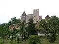 Vue ouest du château (juil.&nbsp;2012)