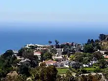 Propriétés adjacentes au campus de Malibu.