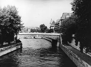 Le Petit-Pont en 1981.