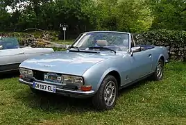 Peugeot 504 cabriolet deuxième série