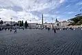 La piazza del Popolo et son obélisque