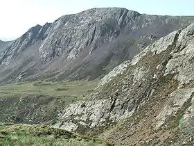 Vue du pic del Port Vell côté andorran.