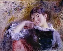 Auguste Renoir,La Rêveuse (1879)