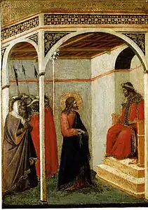 Crucifixion, Rome, Pinacothèque vaticane.