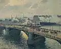 Pont Boieldieu, Soleil, Fumées, 1896. (Musée d'Orsay, Paris)