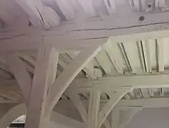 Plafond du rez-de-chaussée.