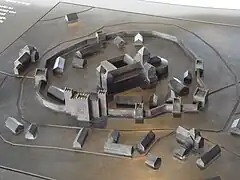 Fécamp au XIIe&nbsp;siècle Plan-relief