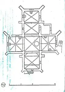 Plan de l'église