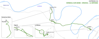 La Défense - Orgeval - Verneuil-sur-Seine.
