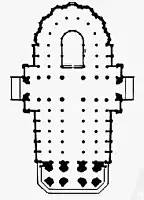 Plan de la Cathédrale.