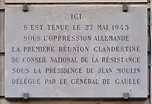 Plaque au no&nbsp;48.