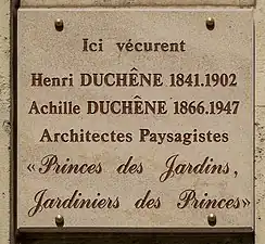 Plaque au no&nbsp;10.