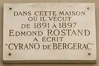 Plaque du no&nbsp;2.
