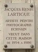 Plaque au no&nbsp;102.