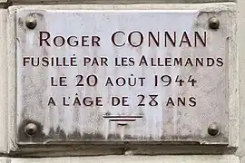 Au no&nbsp;46 : le résistant Roger Connan.