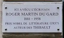 Plaque au no&nbsp;10.