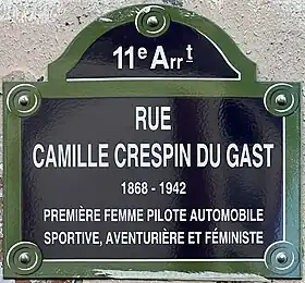 Voir la plaque.