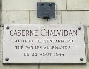 Plaque au no&nbsp;51.