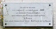 Plaque au no&nbsp;12.