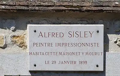 Dernier domicilePlaque commémorative