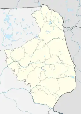 Voir sur la carte administrative de Voïvodie de Podlachie