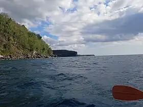 Pointe Batterie, pointe du Morne aux Fous et pointe Soldat.