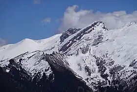 La pointe de Bella Cha vue du sud-ouest.