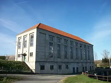 Centrale hydroélectrique.