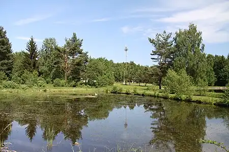 Étang de la zone humide de Polánka.