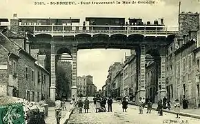 Le pont de Gouëdic à Saint-Brieuc