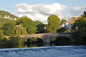 Le pont de Nahin (vue aval).