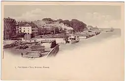 Le port en 1890.