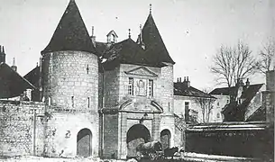 La porte Rivotte au début du XXe&nbsp;siècle.