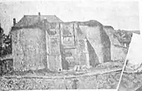 Photo du XIXe&nbsp;siècle (côté extérieur de la citadelle)