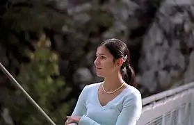 200&nbsp;mm : point de vue éloigné,  perspective écrasée.