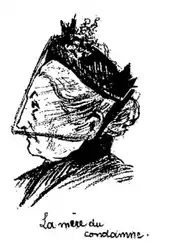 Portrait de Rose Caubet, mère de l'anarchiste Émile Henry (mai 1894)