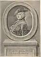 Frédéric II de Prusse, d'après Antoine Pesne;